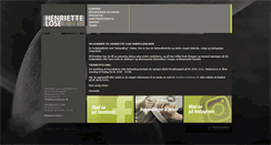 Desktop Screenshot of henriettelose.dk